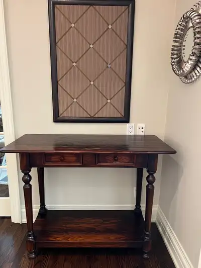 Custom Console Table and Memory/Message Board, View more