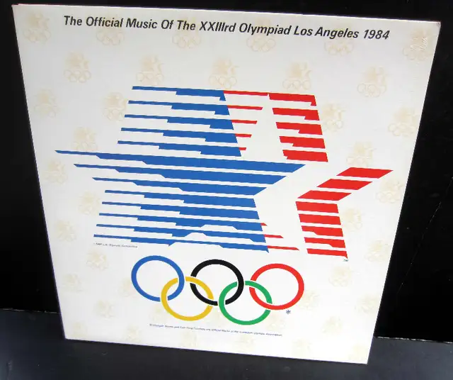 Vinyl LP Music of the 1984 Olympiad in LA