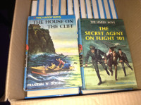 Large collection of vintage Hardy Boys books for sale