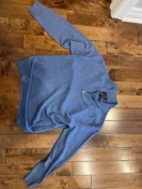Men's Quarter Zip Merino Wool Sweaters