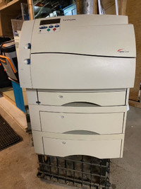 Lexmark 2455 laser printer.. 3 paper sources Plus++  Reduced 80%