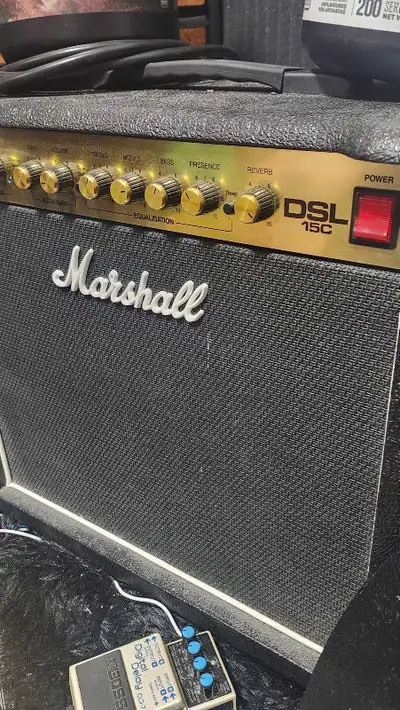 Marshall DSL15C tube combo amp, View more