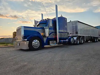 2004 peterbilt 379L eld exempt 3406e cat engine fully rebuild with new head in injectors new water p...