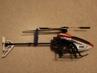 SOLD-BLADE SR RC HELI + NEW SPARE PARTS value $70**, View more