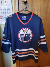 Edmonton Oilers Starter NHL Hockey Youth L/XL Jersey