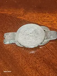 Stirling silver money clip 