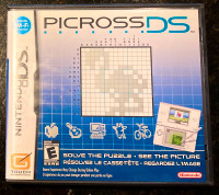 Picross DS - includes game, case and manuals
