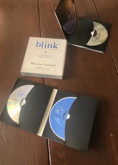 Seven CDs together. Author of the Tipping Point. In good condition. Pick up in Marda Loop. Thanks! M...