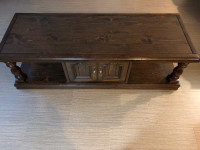 Heavy Duty Coffee Table With Enclosed Storage Area