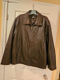 Men's Brown Leather Jacket