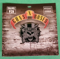 Guns N' Roses enamel lapel pins