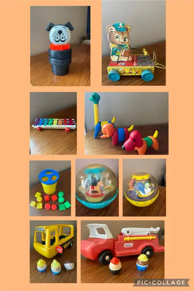 Vintage Toys! See below for prices. Fisher Price, Little Tikes., View more
