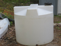 200+ Gallon Maple Sap Tank Plus Taps and Piping,