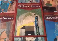 Le triangle secret Bandes dessinées BD Lot des 7 1ers tomes 