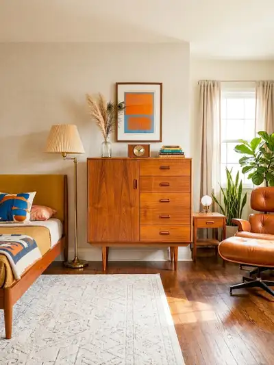 Vintage Teak Gentlemen’s Chest (Made in Canada), View more