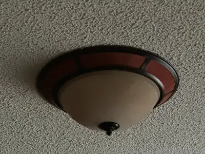 13.75” 2-Light Flush Mount Ceiling Light, View more