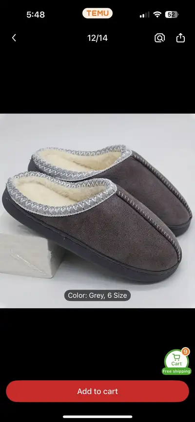 Women’s Moccasin-style slippers, View more