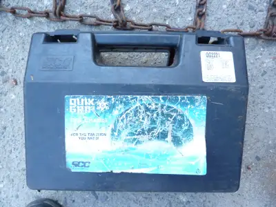 Condition Used - Good SCC QG2221 Truck Snow Chains Sizes 215/75 - 17.5 to 225/78 - 19.5 good usable...