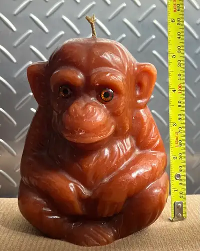 Vintage Monkey Candle, View more