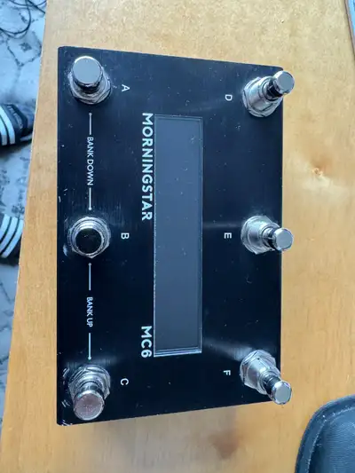 Morningstar MC6 MIDI Foot Pedal Controller, View more