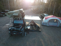 Overland roof top tent awning rack setup jeep wrangler