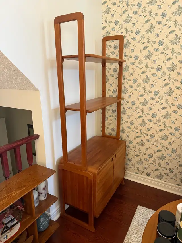 Vintage Teak Shelving Unit in Bookcases & Shelving Units in Oakville / Halton Region - Image 3