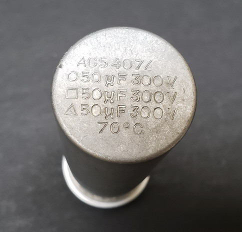 Aluminum Electrolytic Capacitor 50-50-50 mF 300V Multisection in General Electronics in City of Toronto - Image 2
