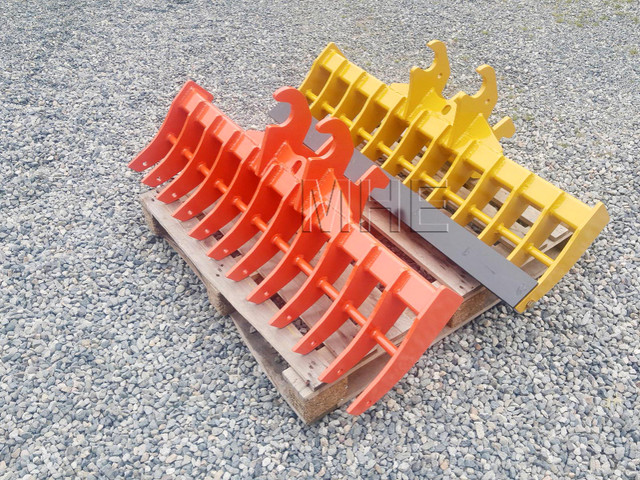 Mini Excavator Brush Rakes dans Pièces et accessoires pour équipement lourd  à Vernon - Image 3