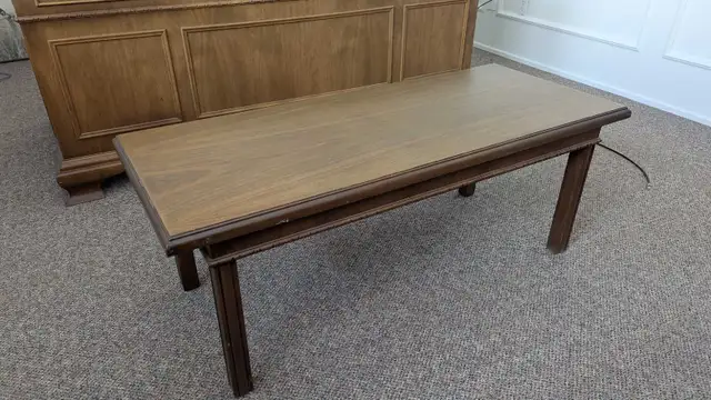Solid Wood Coffee Table – Sturdy & Classic Design in Coffee Tables in Calgary - Image 4