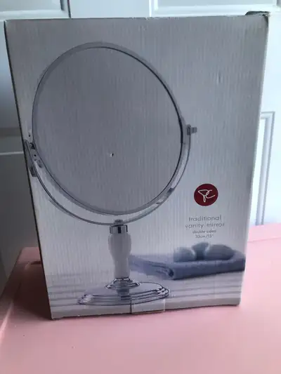 New vanity mirror in box, View more