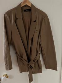 Veston/jacket en faux cuir