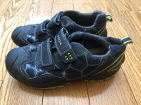 Geox size 2 running shoes with velcro
