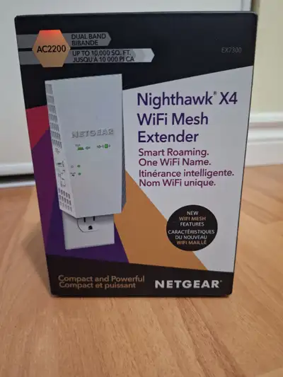 Netgear mesh wifi Extender, View more
