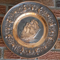 Copper Wall Decor Plate