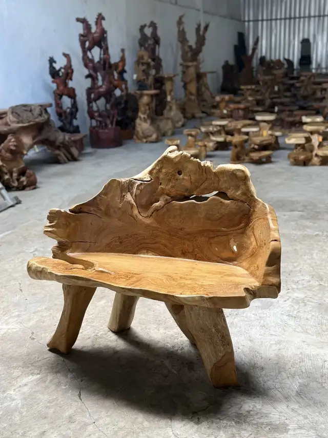 Teak Root Benches64519994179074121