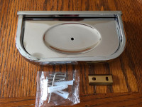 High Polished Solid Brass Chrome Plated Soap Dish (New)