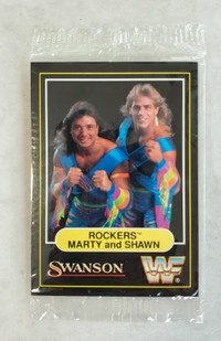 WWF Trading Cards Swanson Vintage The Rockers Shawn Michaels