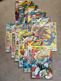 X-Force Marvel Comic Books