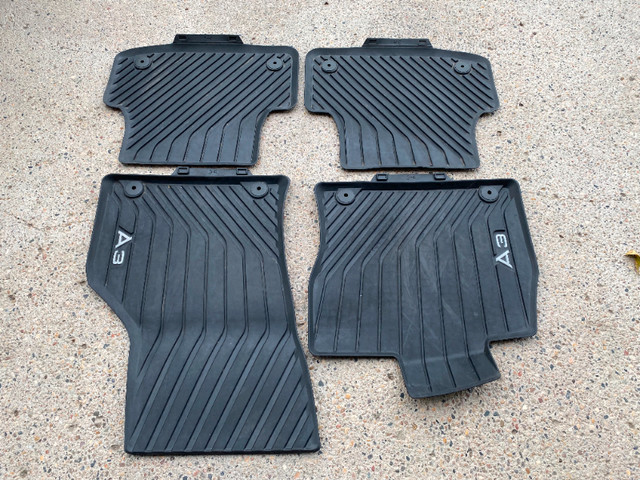 Genuine OEM Audi A3 All Weather Floor Mats in Other Parts & Accessories in Regina - Image 4