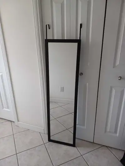 Mirror (Tall) prop against wall, View more