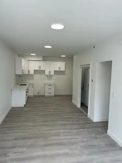 Spacious One bedroom suites available to rent from June 1st. Comes with stove, Fridge, Washer Dryer...