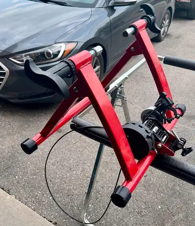 Indoor bike trainer, View more