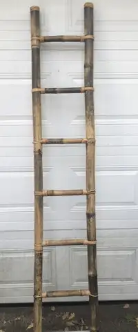 Imitation Bamboo ladder for store display or hanging plants