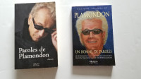 2 livres sur Luc Plamondon 300 Chansons québécoises Starmania