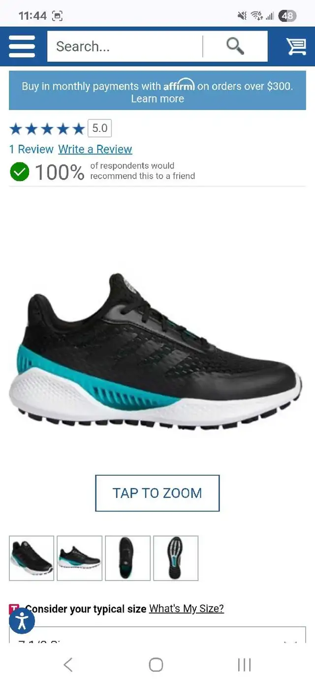 Adidas women's  SummerVent golf shoes in Golf in Gatineau - Image 3