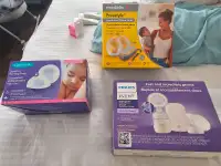 Medela and Philips pumps, many other accessories cheap