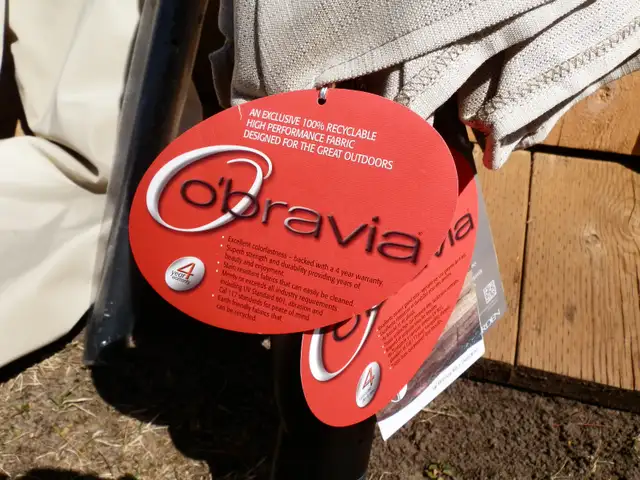 Brand New Treasure Garden O'Bravia Patio Umbrella in Patio & Garden Furniture in Barrie - Image 5