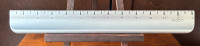 Rare Georg Jensen One Foot One Stainless Steel Ruler