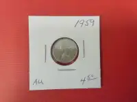 1959 Canada 10¢   coin!!!
