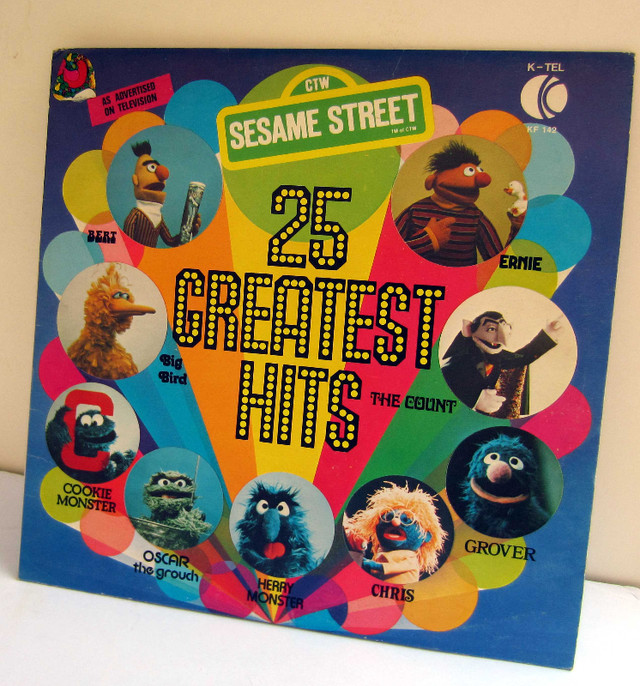 Vinyl LP Sesame Street 25 Greatest Hits in CDs, DVDs & Blu-ray in City of Toronto